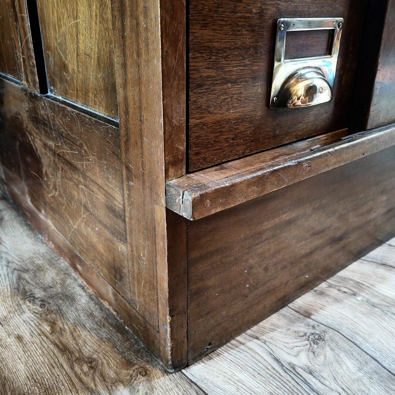 photo furniture Antique Bank Teller Drawer's, 1940s