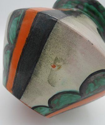 847.0 Art Deco Ceramic Vase By Friedrich Goldscheider For Goldscheider Manufactory, Vienna, Austria, 1930s photo