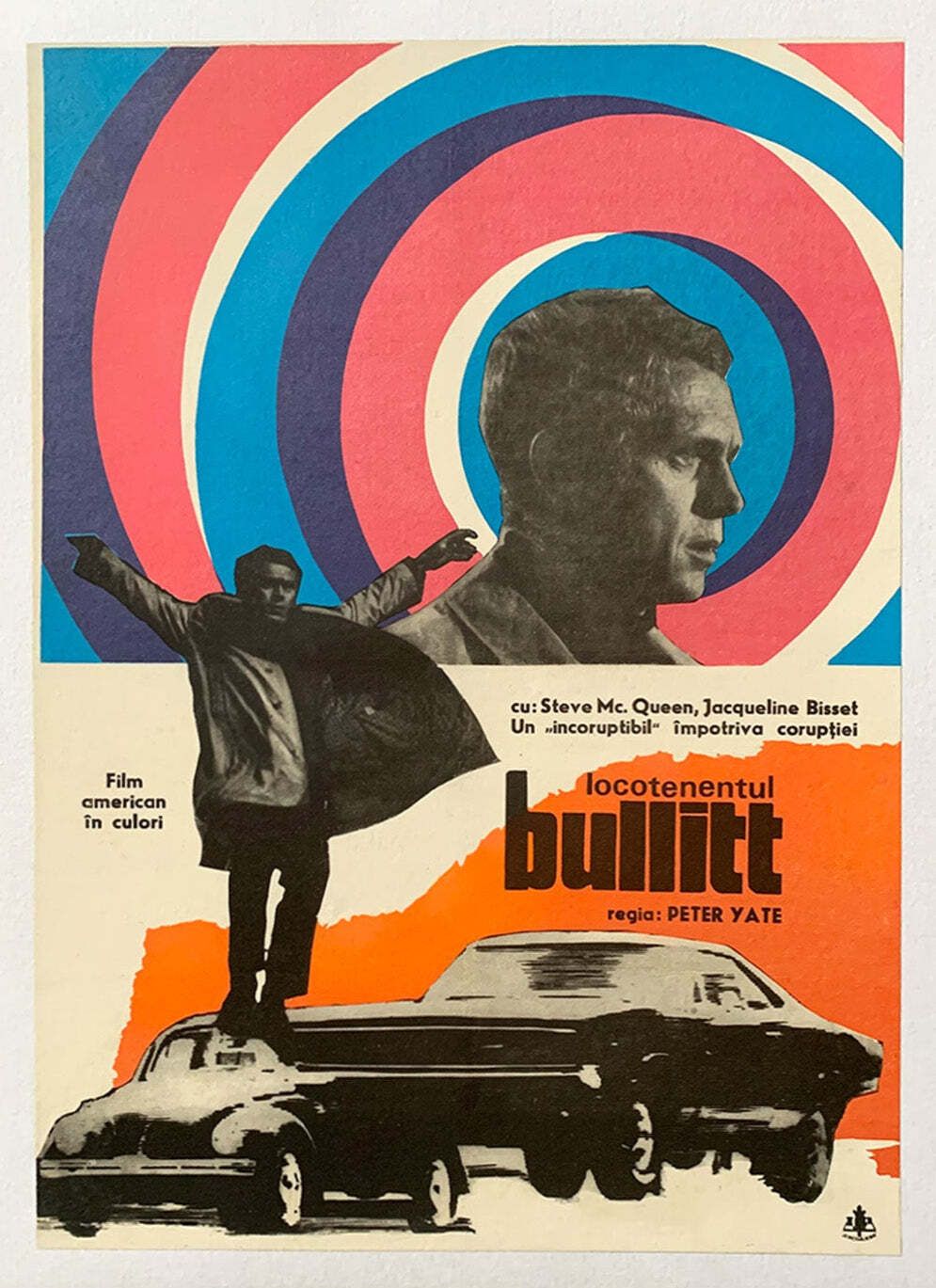 Bullitt (Romanian), 1960s, Vintage