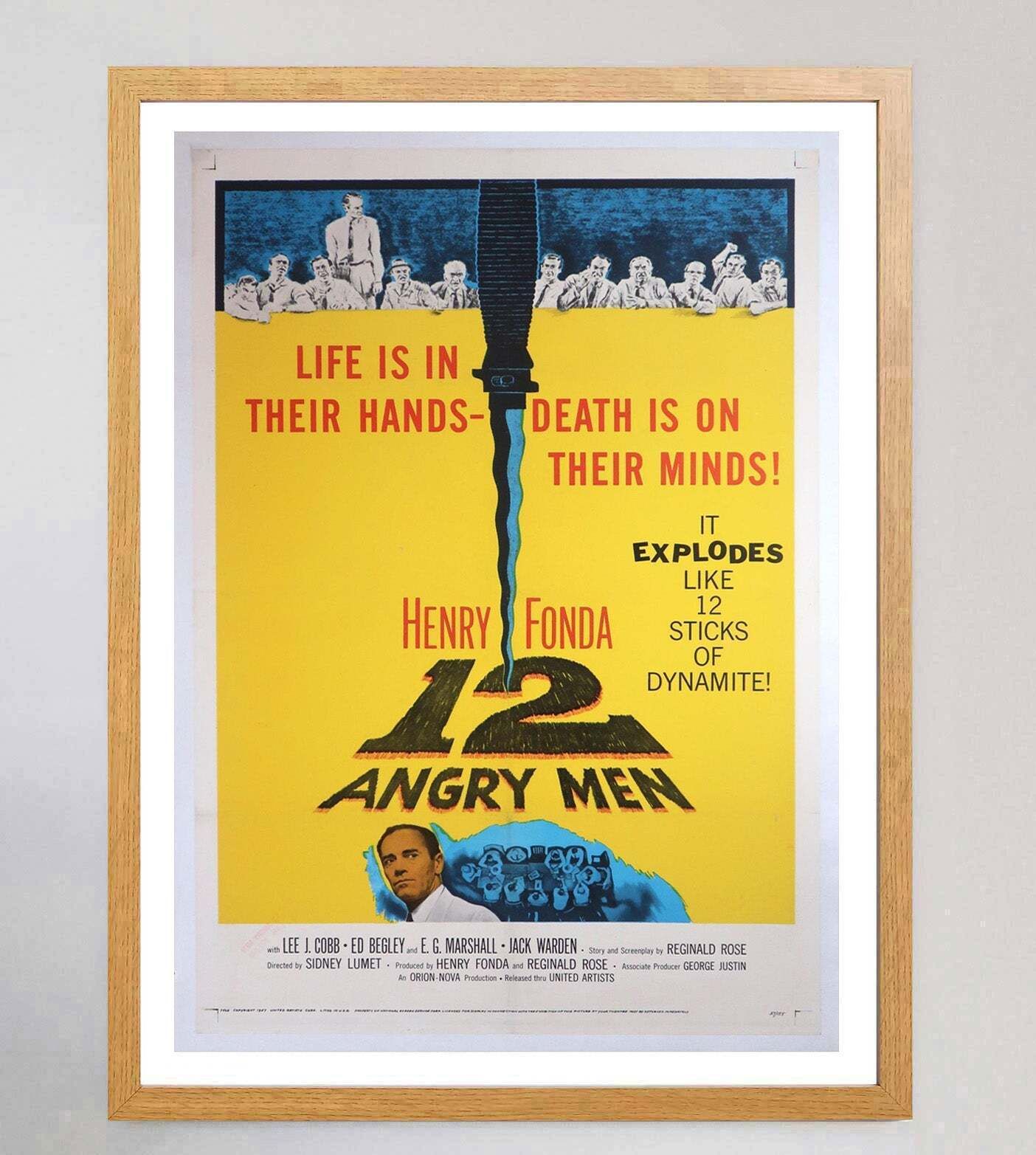 12 Angry Men,  Original Vintage Poster photo for sale