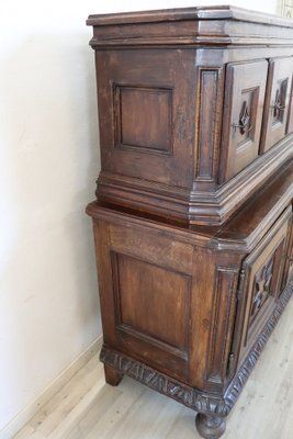 photo buy Antique Cabinet In Walnut Wood, 1600s