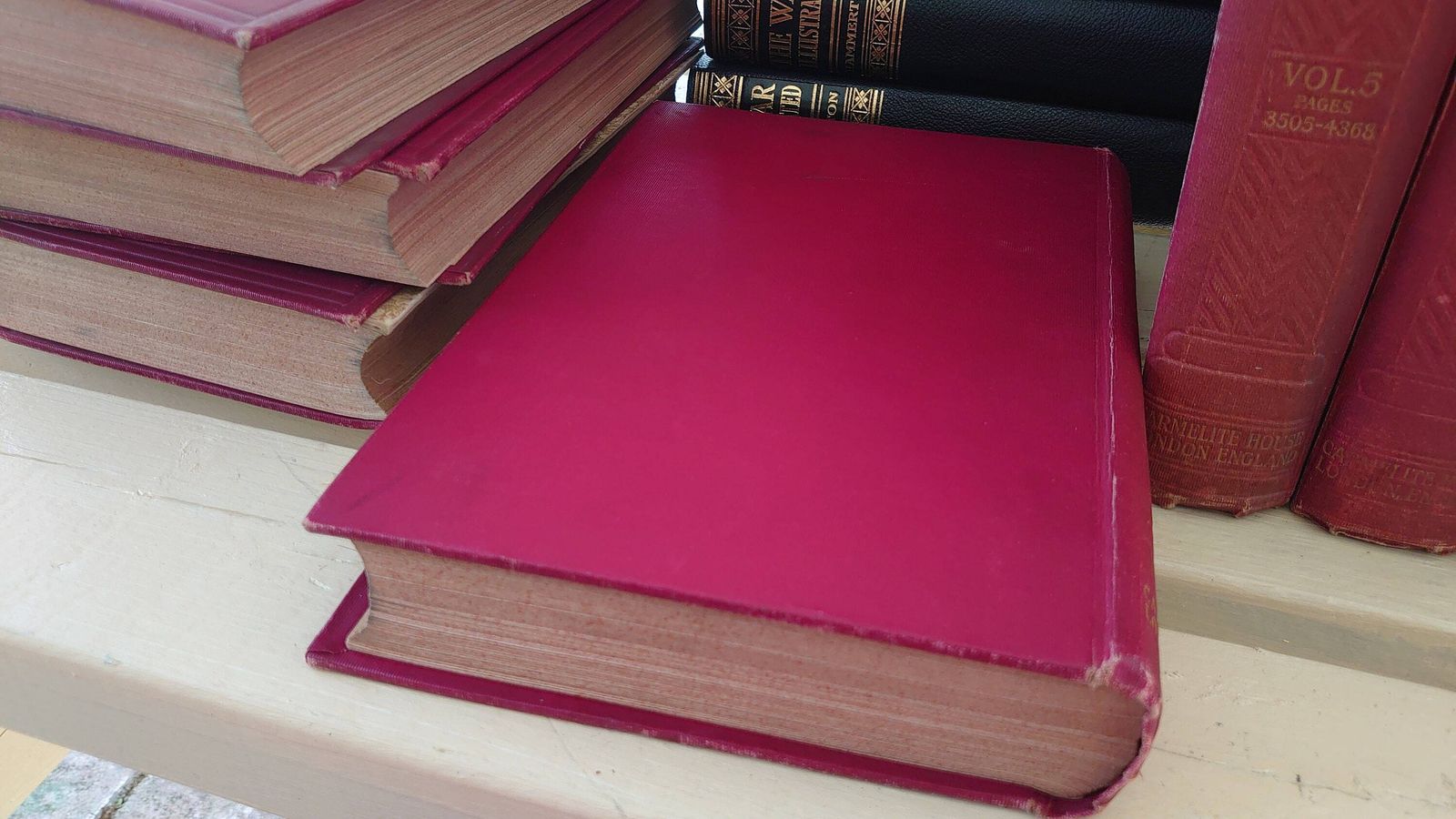 Harmsworth Self Educator   Help And Guide Books From 1906   Carmelite House   Acceptable To Good Condition   8 Volumes photo buy