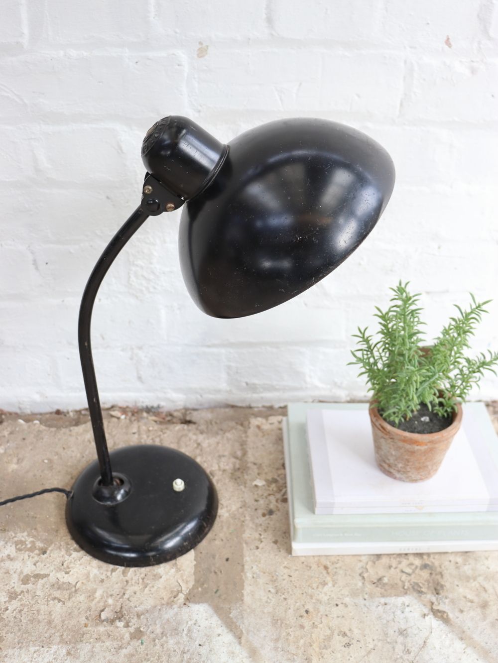 Original Kaiser Idell Model 6556 Desk Lamp photo vintage