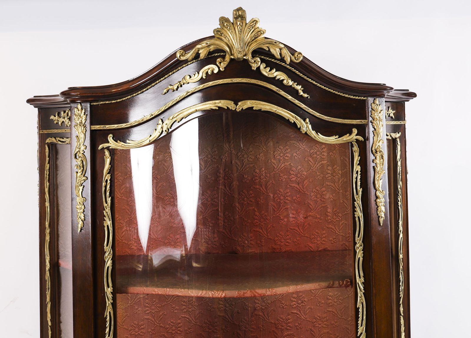 Antique Pair French Vernis Martin Vitrine Display Cabinets  19th C photo buy
