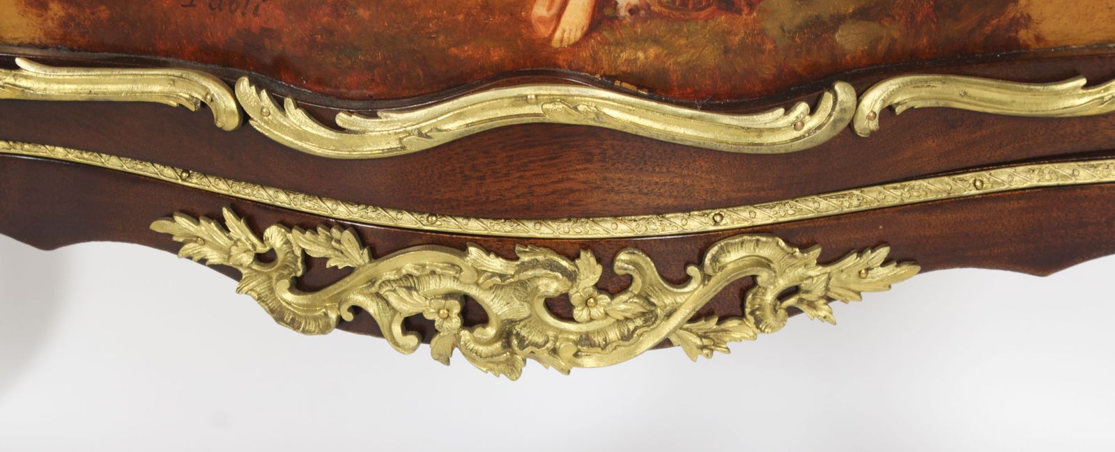 Antique French Vernis Martin Display Cabinet Vetrine Circa 1880 19th C photo buy