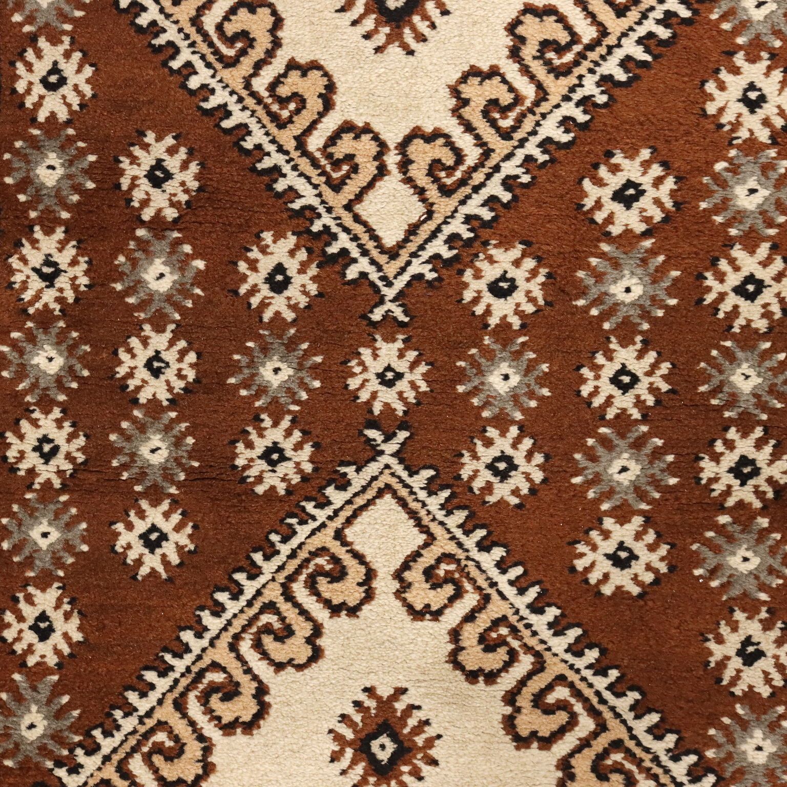 Antique Agadir Carpet Cotton Wool Heavy Knot Morocco 194 X 35 In photo buy
