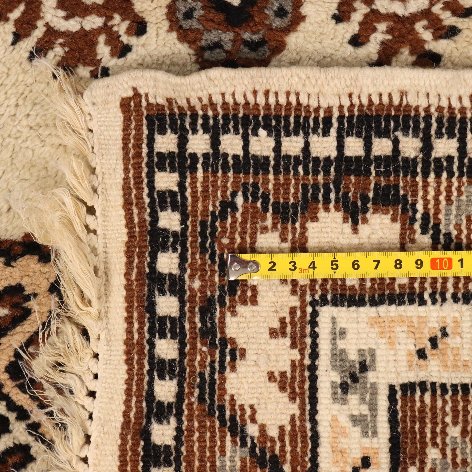 photo furniture Antique Agadir Carpet Cotton Wool Heavy Knot Morocco 194 X 35 In