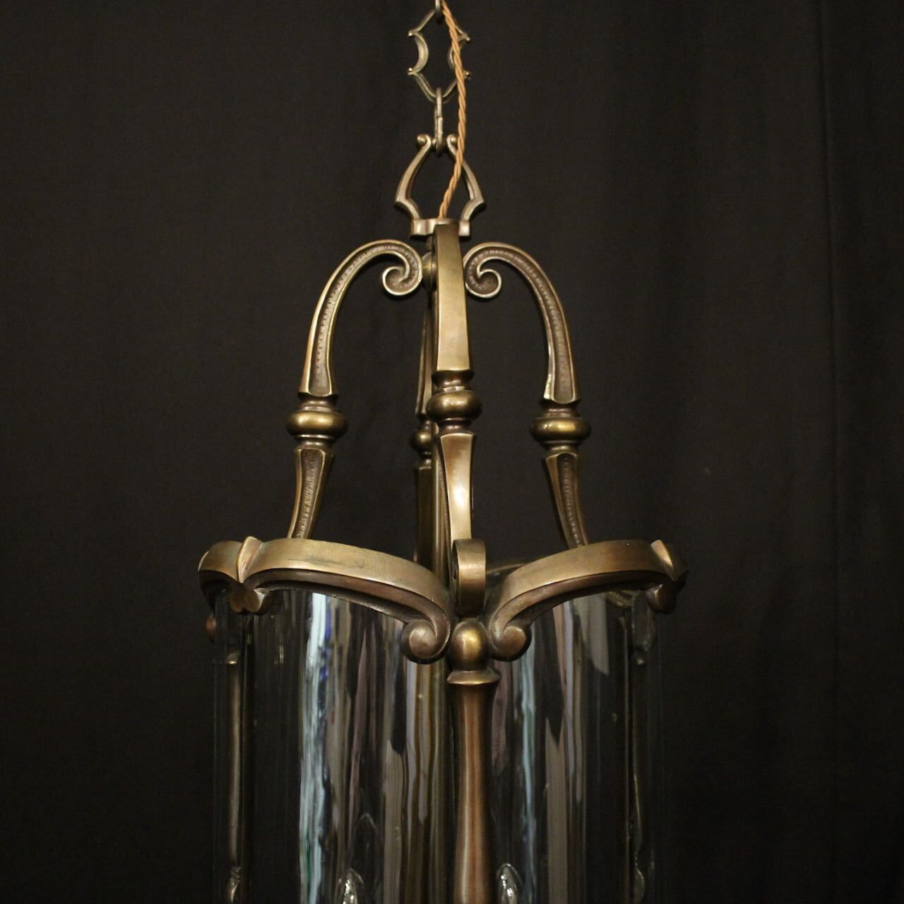 French Bronze 4 Light Antique Lantern photo buy