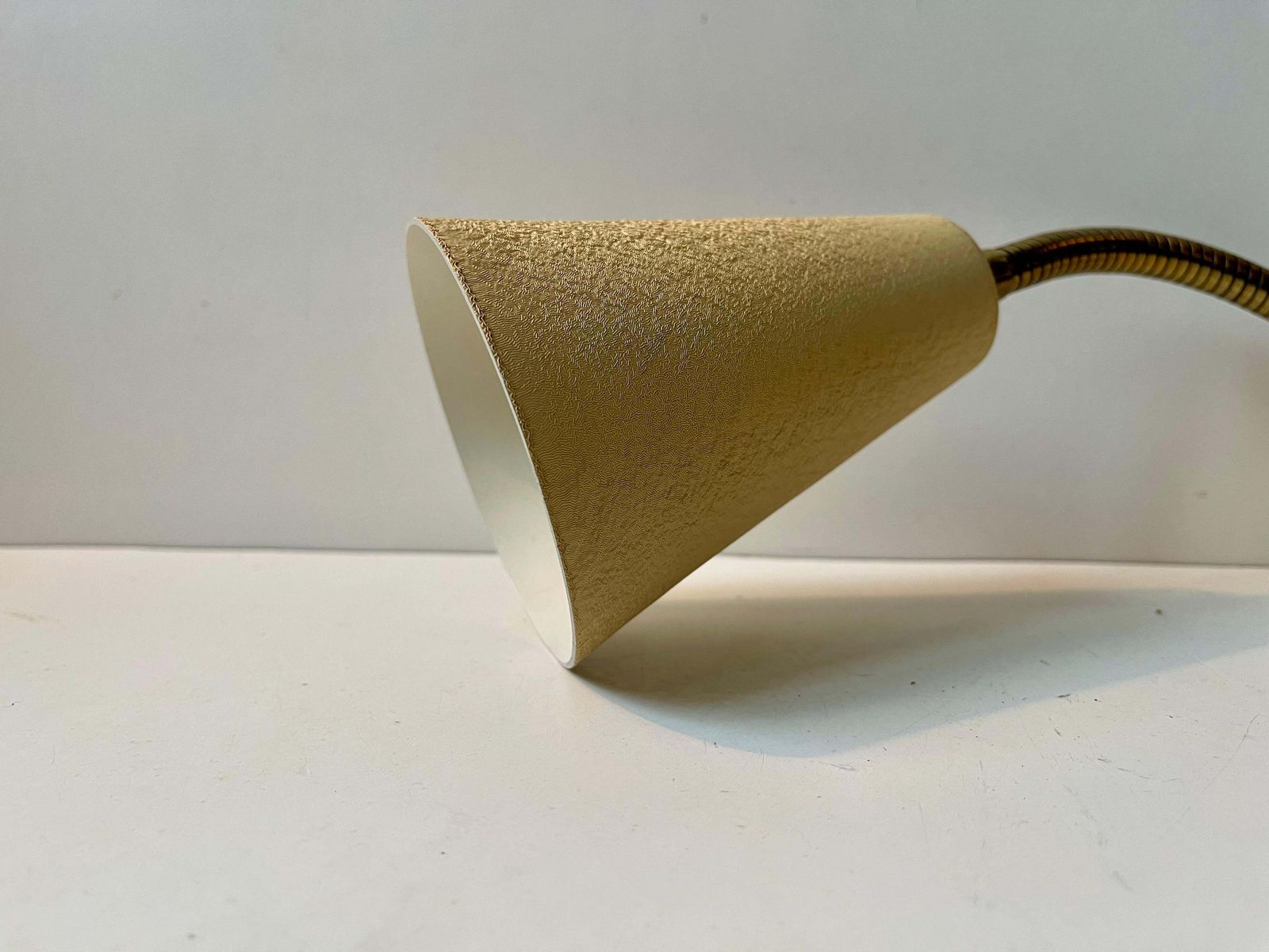 Scandinavian Modern Pastel Yellow Wall Light By E.S. Horn, 1950s photo for sale