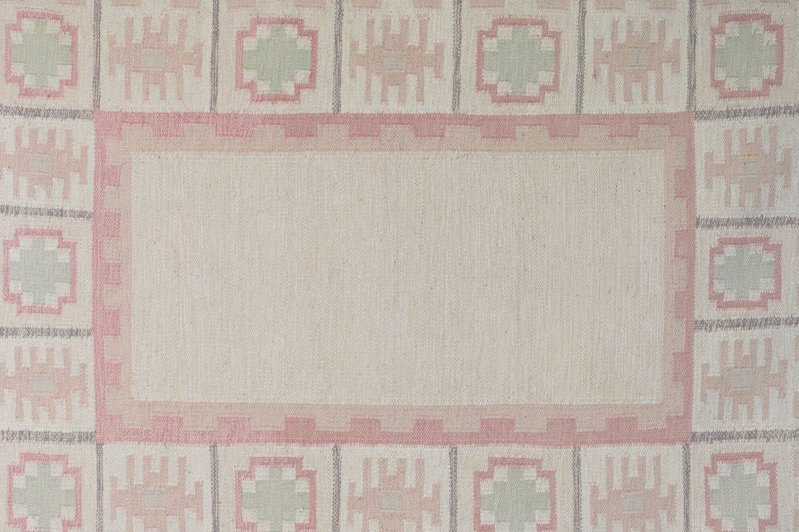 Pale Cream And Pink Kilim photo 1296.0