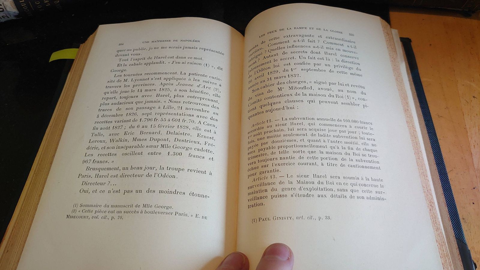 photo furniture Une Maitresse De Napoleon   Napoleon's Mistress   Very Good Condition   1908   In French   Leather Bound