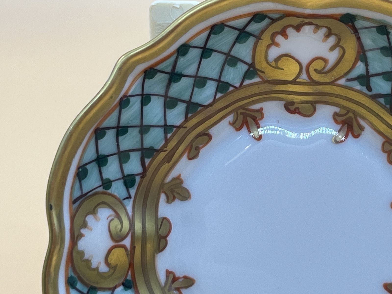 Dumont Limoges Porcelain Hand Painted Floral Miniature Decorative / Cabinet Display Tea Cup And Saucer Duo. photo vinterior