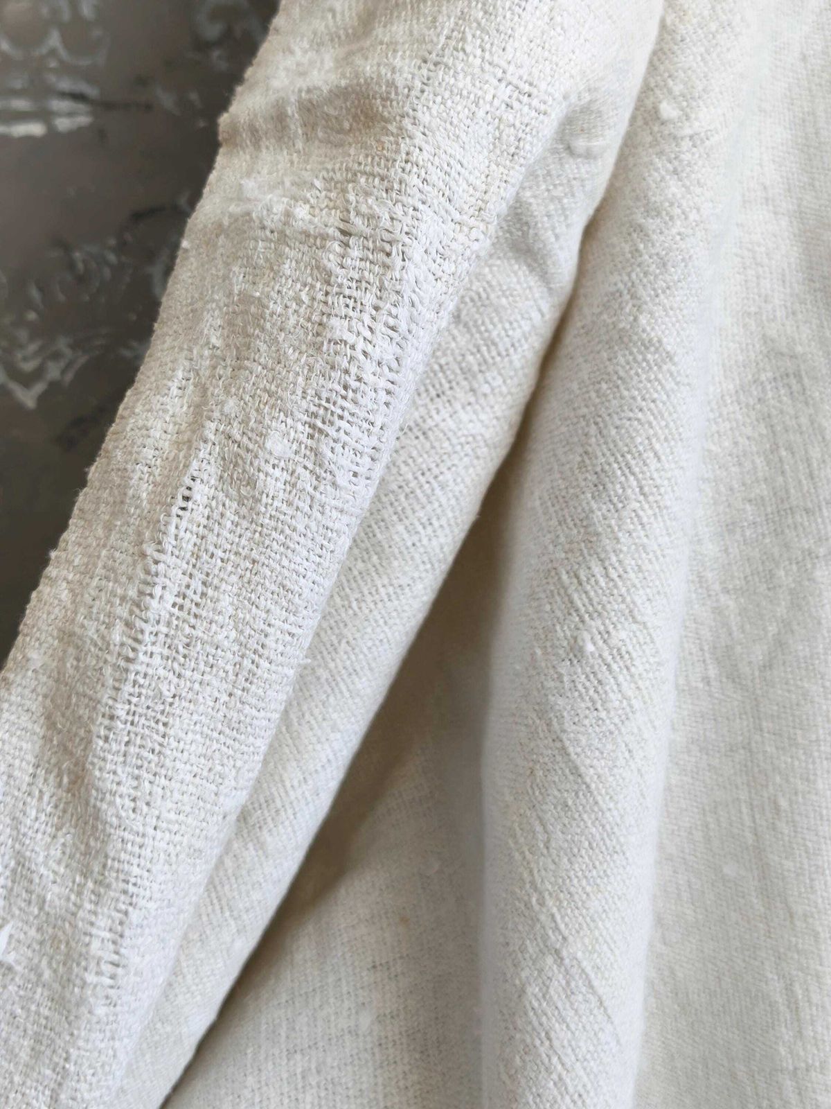 Antique Hemp Linen Throw, Linen Bedspread Summer Blanket, Farmhouse Homespun Linen, Sofa Bed Throw, Bedcover Bed Coverlet, Organic Bed Linen photo for sale