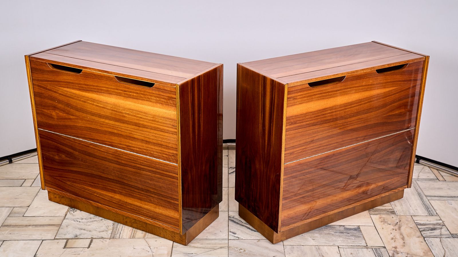 Two Vintage Linen Chests, Czechoslovakia, 1960s photo for sale