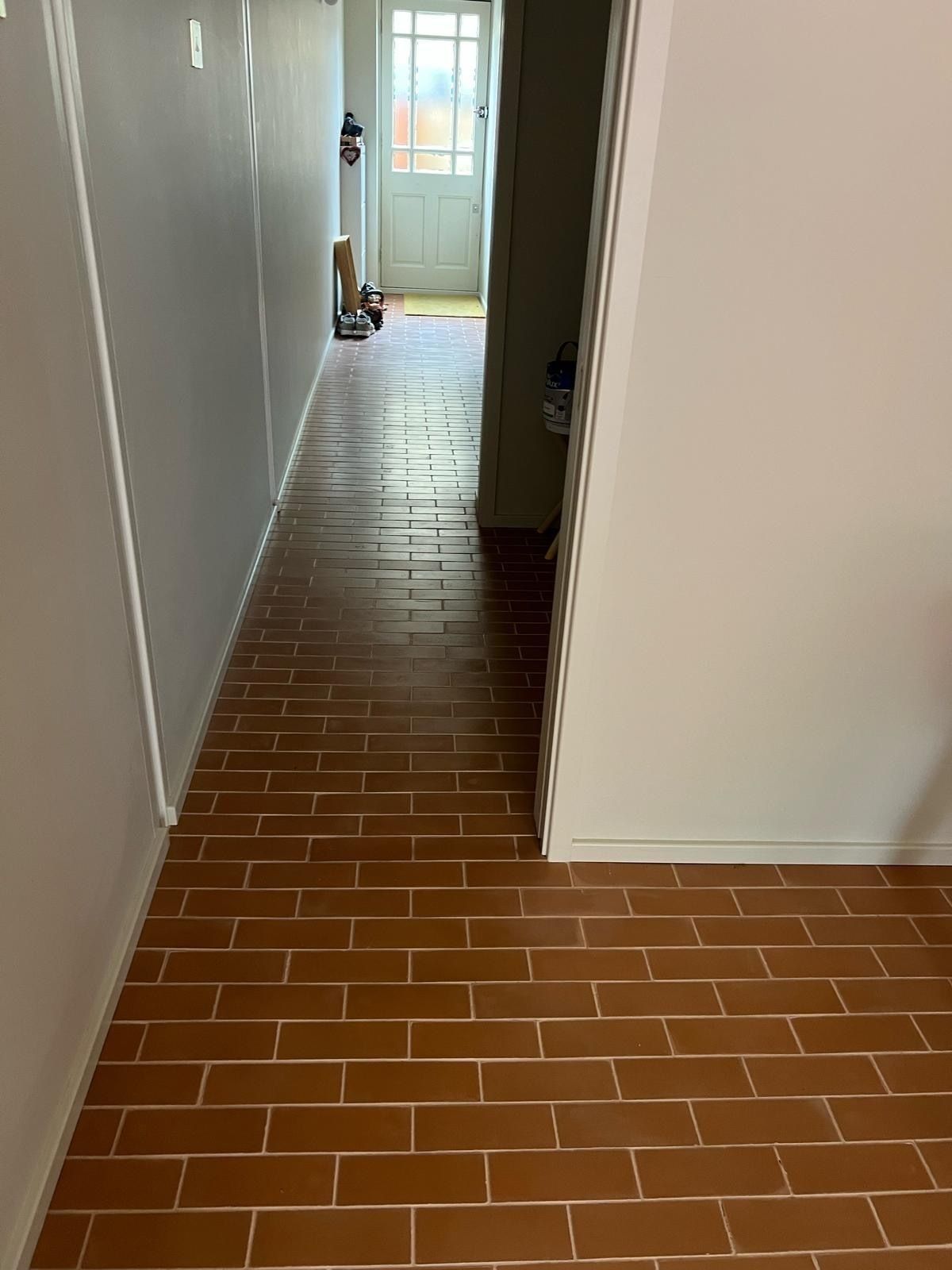 Marigold Herringbone Terracota Tiles Bert & May photo furniture