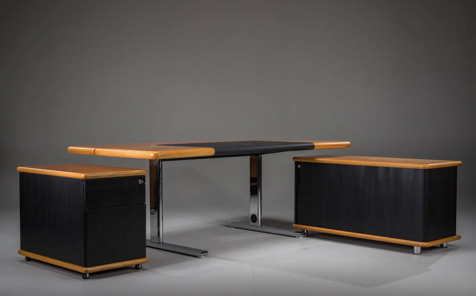 Executive Office Set From Walter Knoll / Wilhelm Knoll, Germany, 1970s, Set Of 3