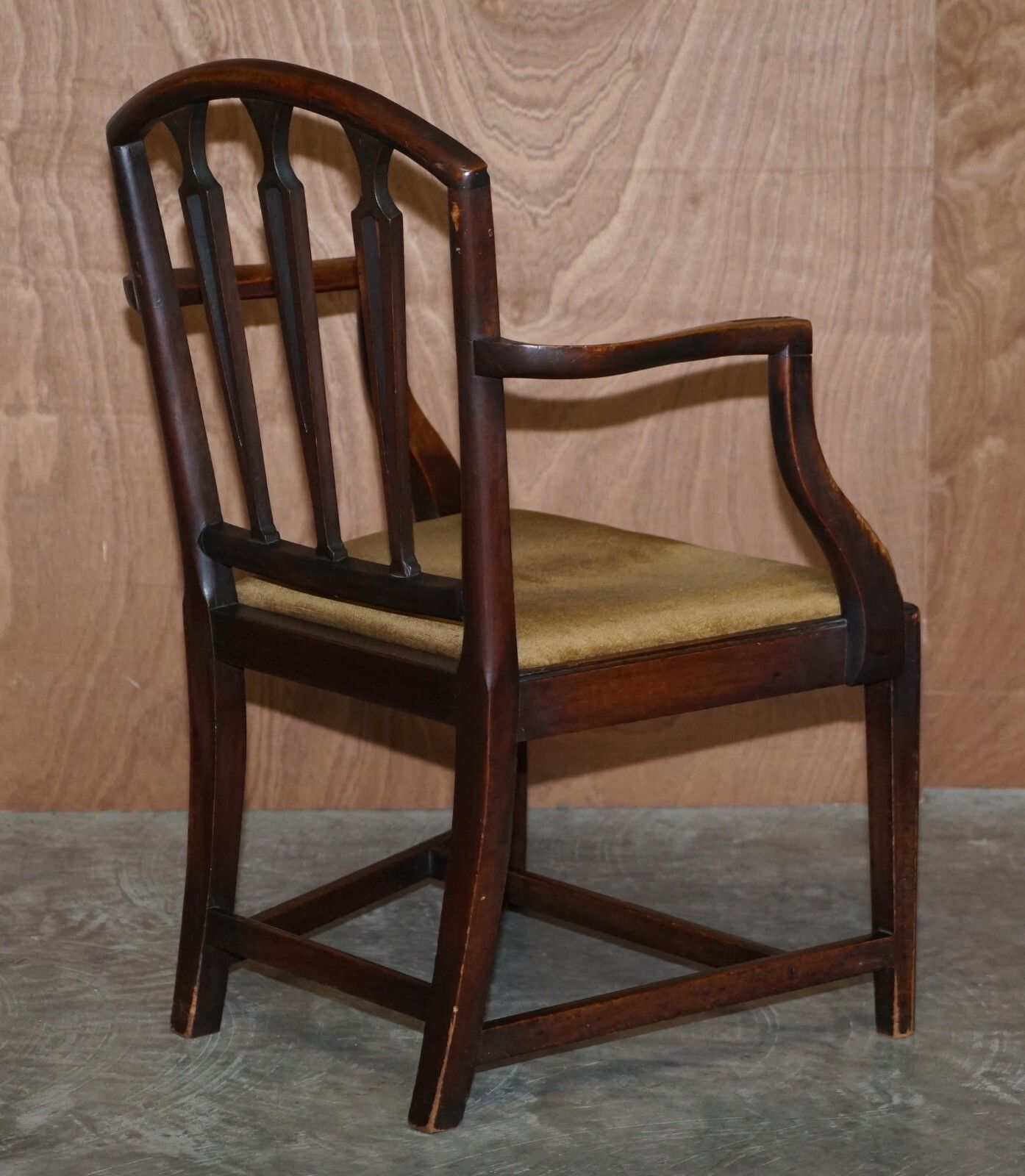 Antique Pair Of Georgian Carved Armchairs Circa 1780 Lovely Carvings Throughout photo buy