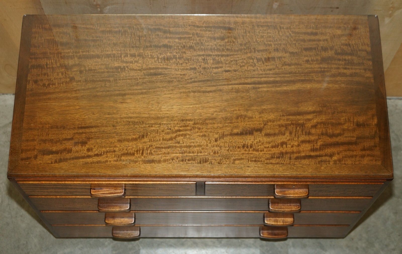 1350.0 1 Of 2 Alfred Cox Mid Century Modern Chests Of Drawers Circa 1952 Period Oak photo