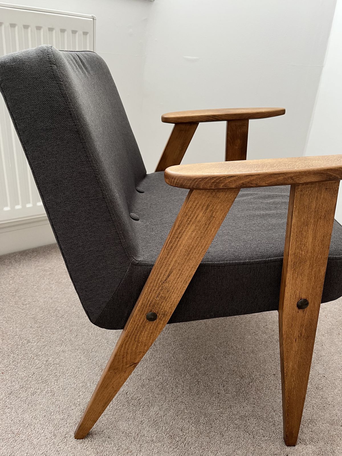 Jozef Chierowski 366 Chair, Mid 20th Century photo for sale
