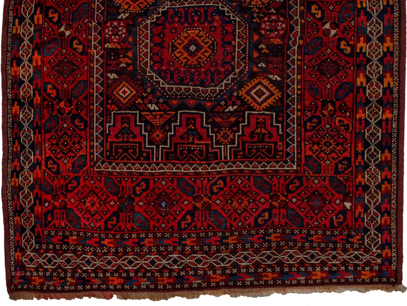 Vintage Baluch Rug 245x115cm photo 1080.0