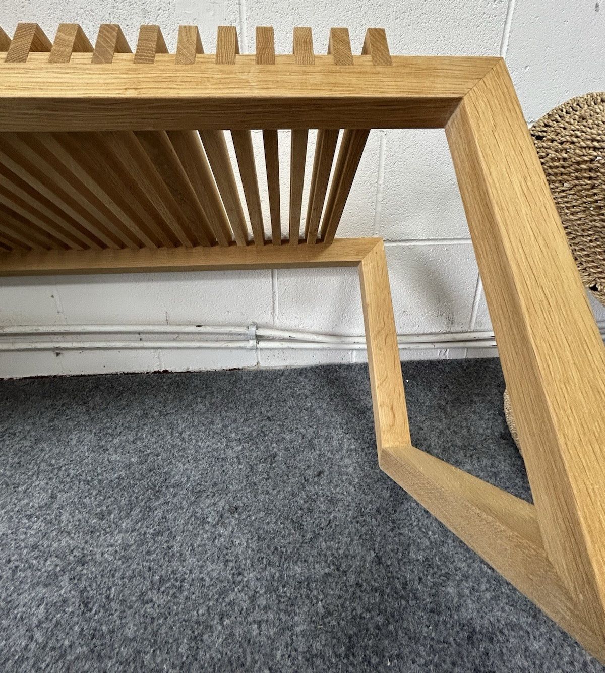 Skagerak Oak Cutter Bench By Niels Hvass Classic Danish Made & Designed Bench photo 895.0