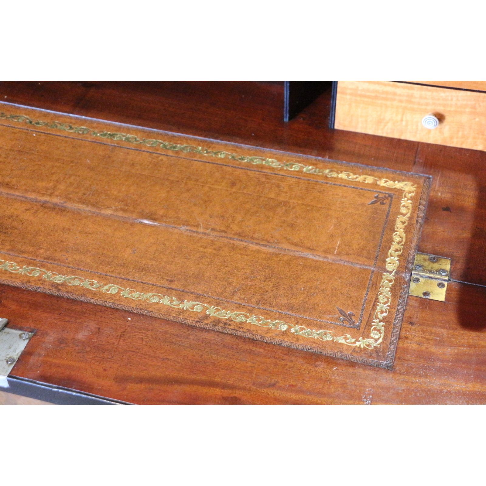 A Fine Regency Period Thomas Hope Mahogany Secretaire Bookcase photo vinterior