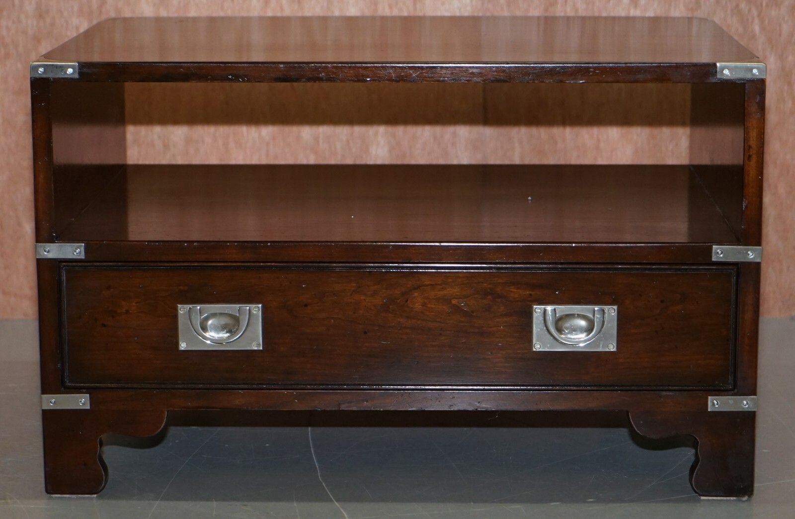 Rrp £2400 Kennedy Harrods London Military Campaign Television Stand Drawers Tv photo buy
