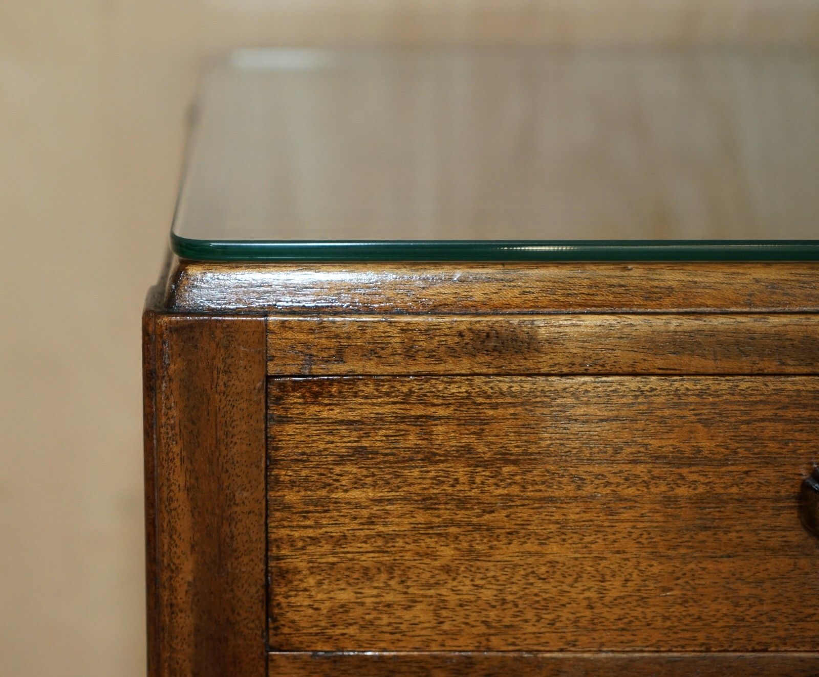 Pair Of Tall Moss Partners 1952 Mid Century Modern English Oak Side End Tables photo buy