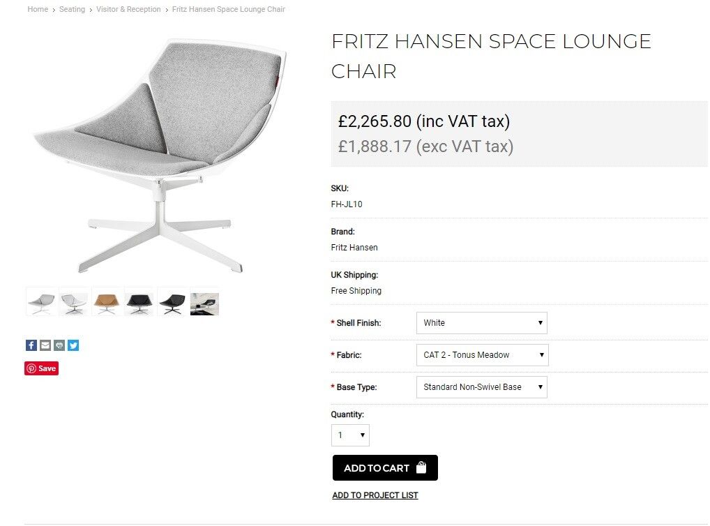 Rrp £2,265 Fritz Hansen Metal Frame Space Lounge Chair By Jehs & Laub Very Cool photo furniture