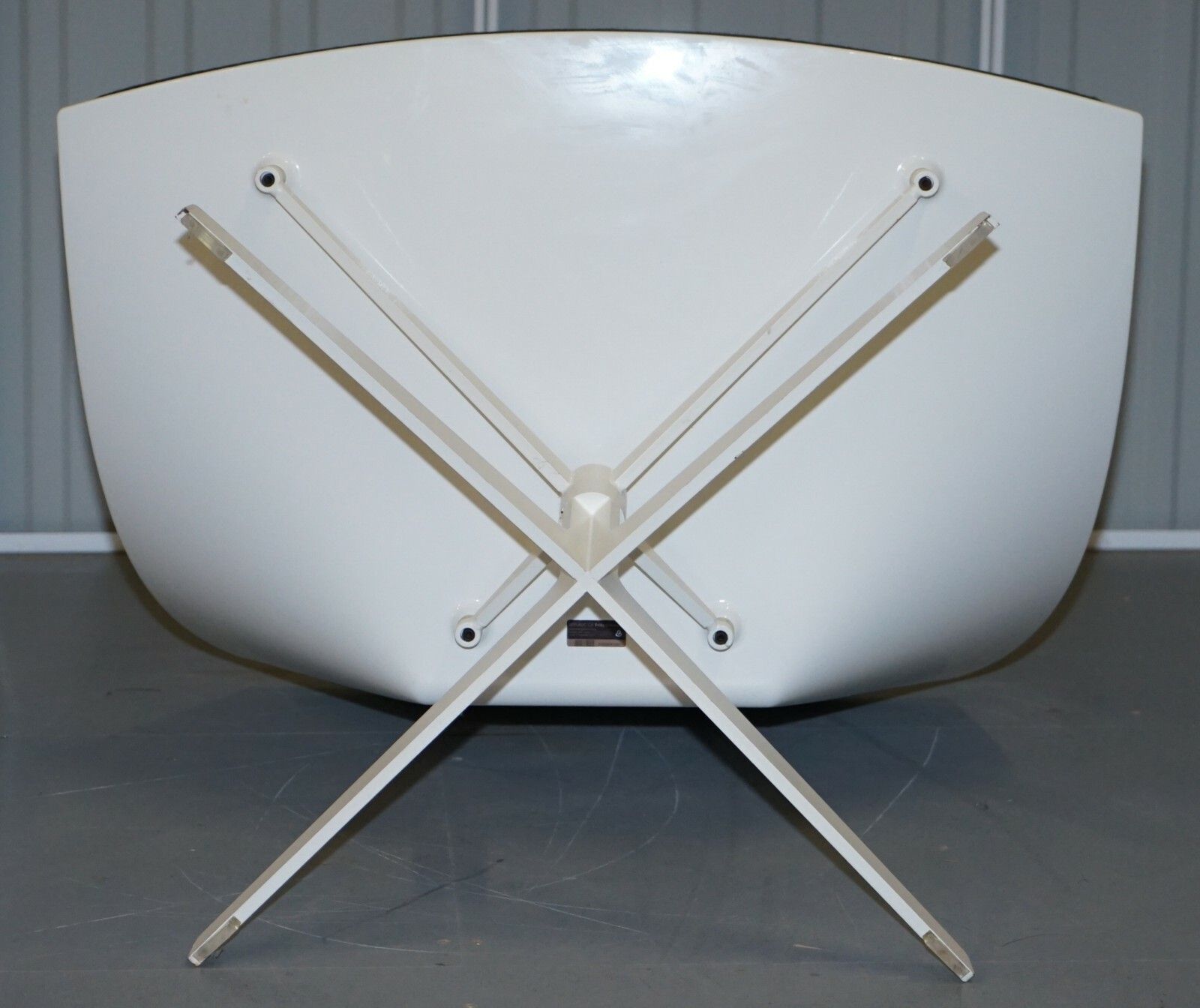 Furniture Rrp £2,265 Fritz Hansen Metal Frame Space Lounge Chair By Jehs & Laub Very Cool photo