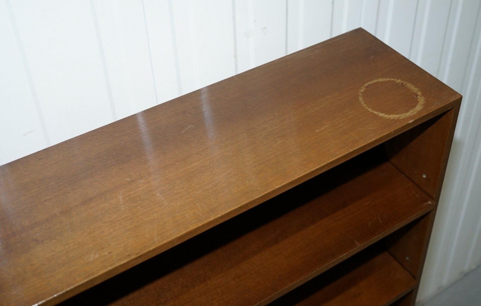 Vintage Mid Century Modern Stamped Musterring Oberfl Behandlung Bookcase photo 1250.0