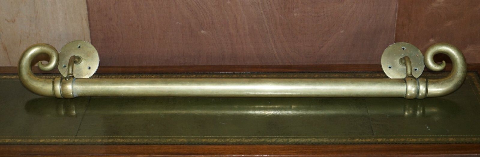 Very Large Pair Of 122cm Tall  Antique Victorian Brass Door Handles / Door Pulls photo 1440.0