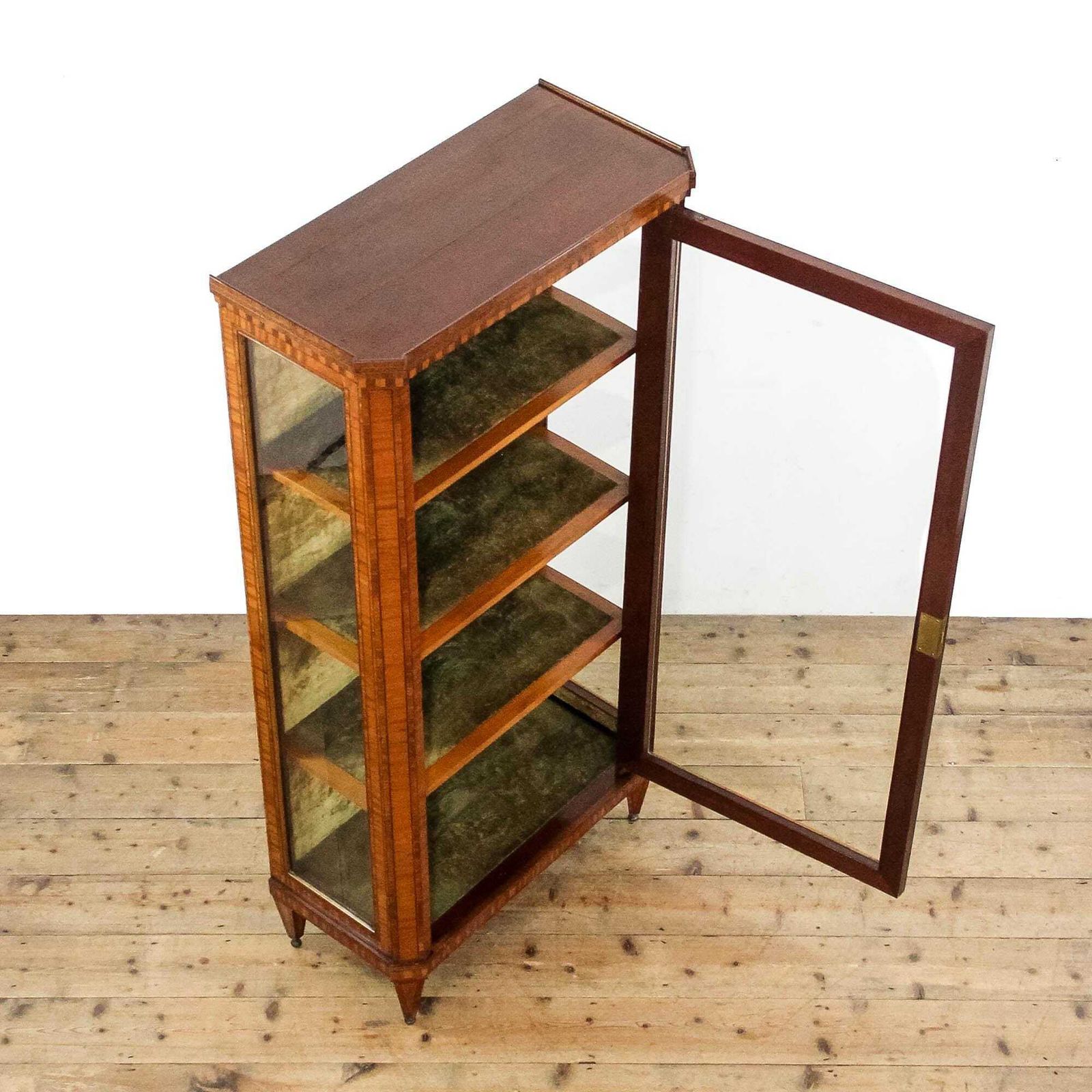 Antique Inlaid Kingswood Display Cabinet | Antiques | Antique Cabinet | Antique Storage | Display Cabinet (M 6315) photo 1250.0
