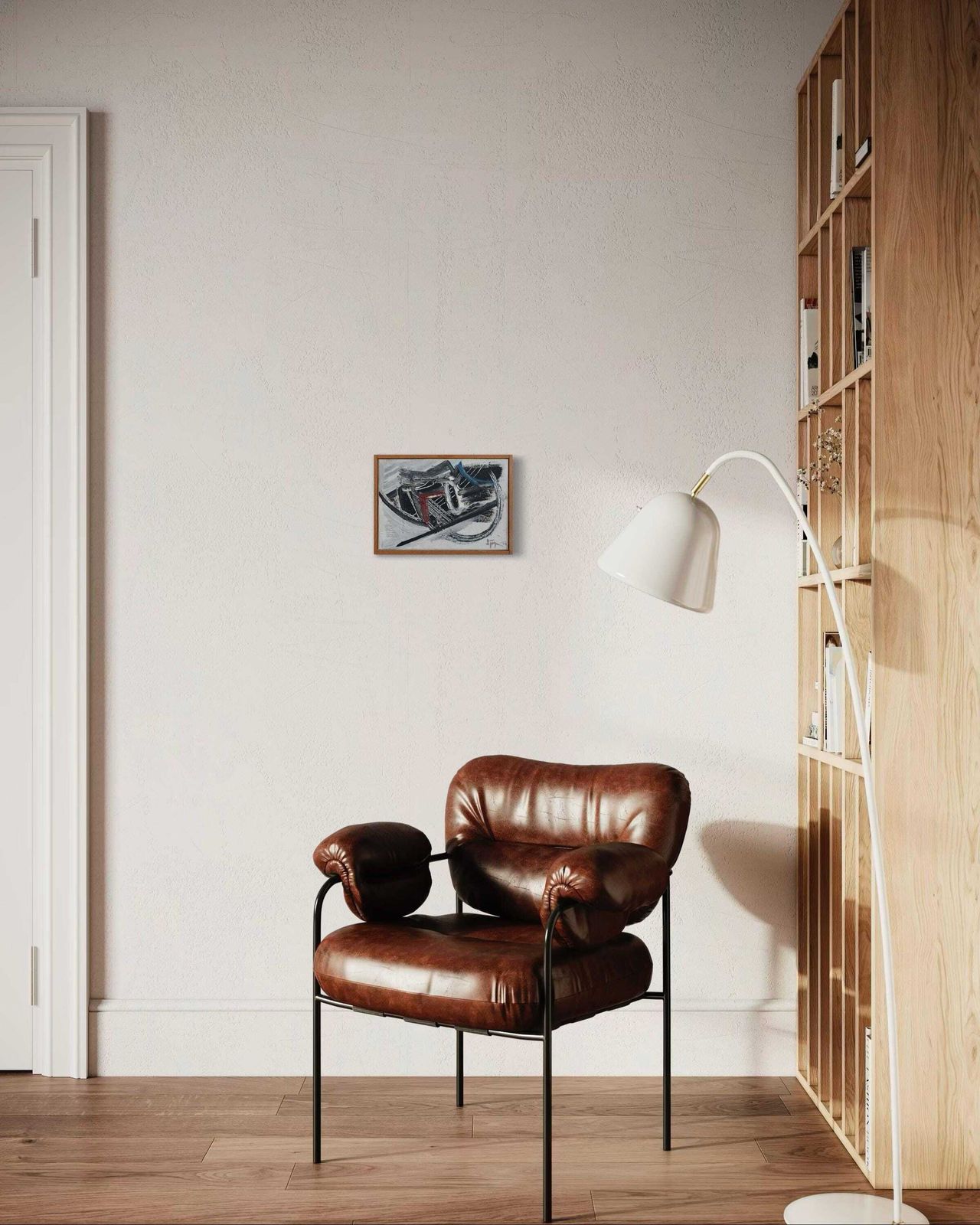 Lars Sjögren Abstract Oil Painting | Sweden | 1965 photo buy