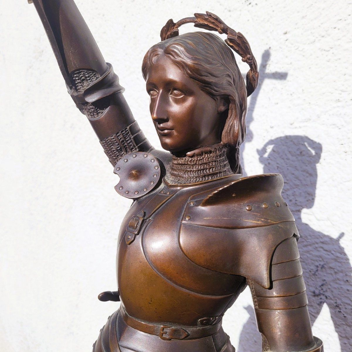 Contenot, Joan Of Arc, Signed Bronze, Late 19th Early 20th Century photo Art