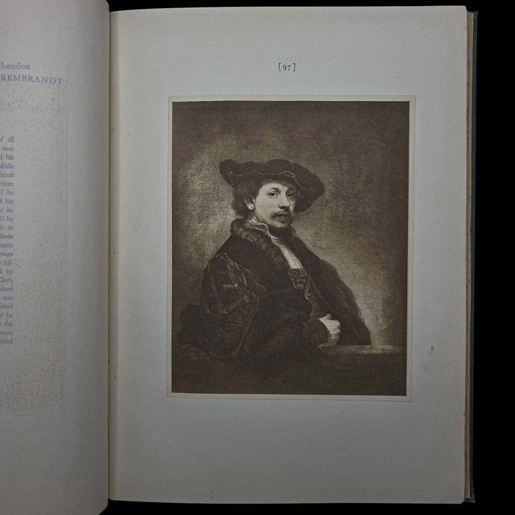 photo for sale Antique Art Book, The Hundred Best Pictures, Hardcover, Illustrated, Edwardian