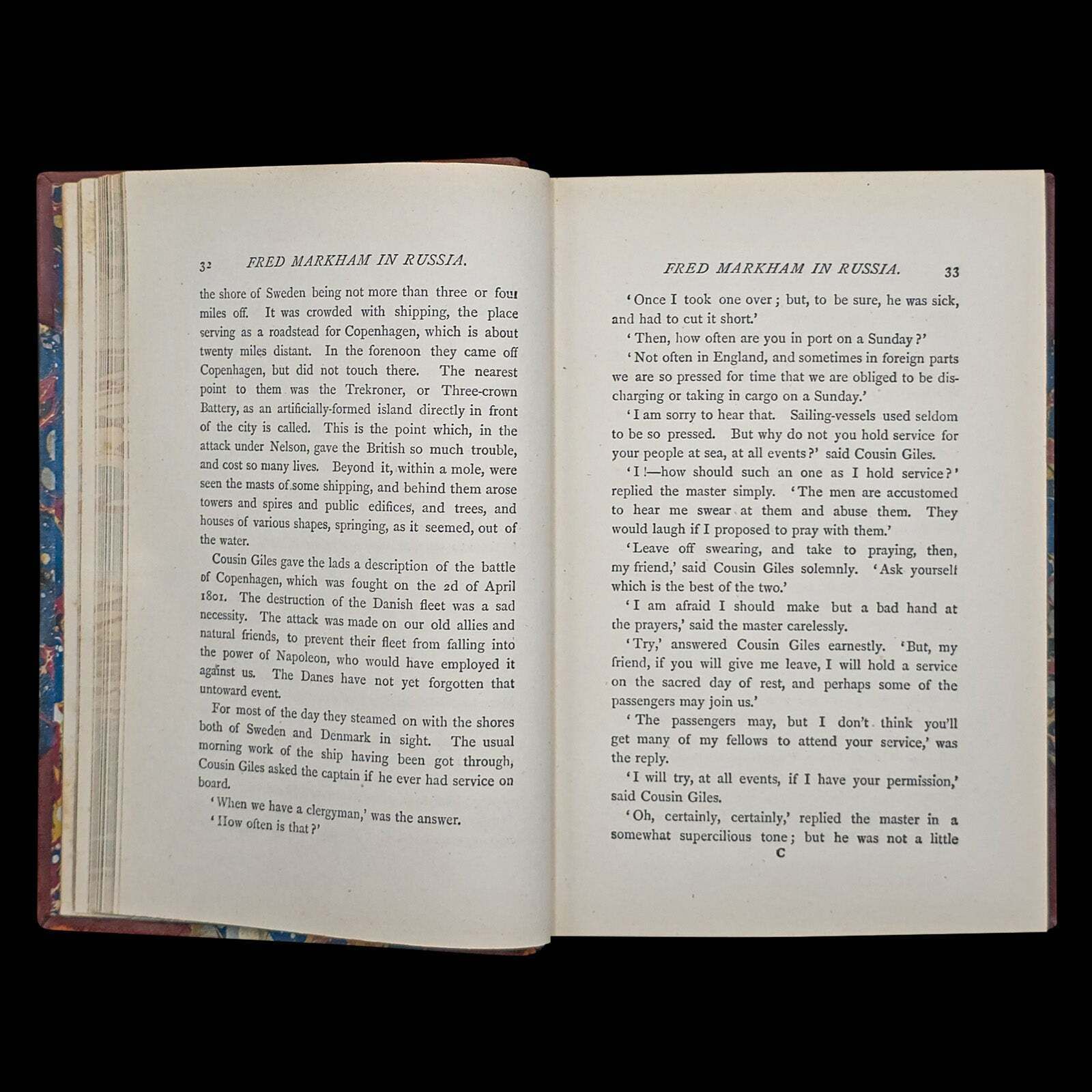 Antique Book, Fred Markham In Russia, Memoir, Travel Literature, Victorian, 1884 photo buy