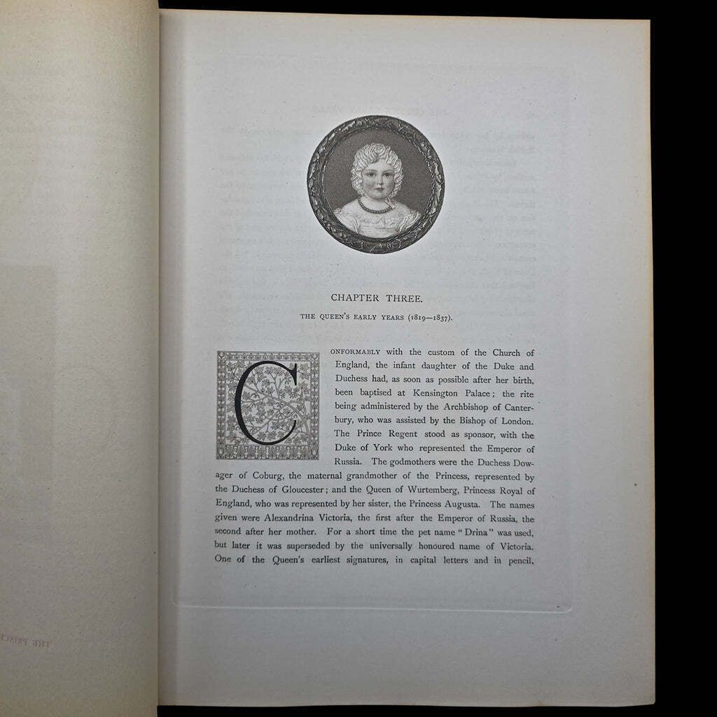 Antique Royal Book, Queen Victoria, History Reference, Hardcover, Jubilee, 1897 photo buy