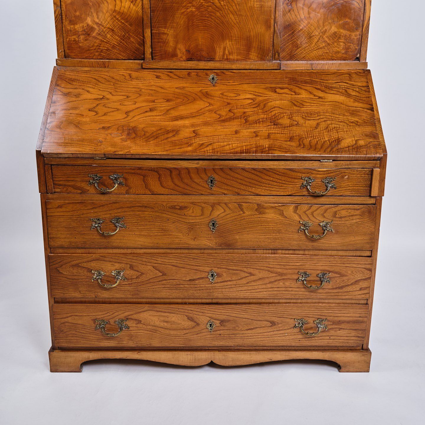 Chatol – Oak / Elm & Brass – Louis Seize Style – Circa 1840 photo Furniture