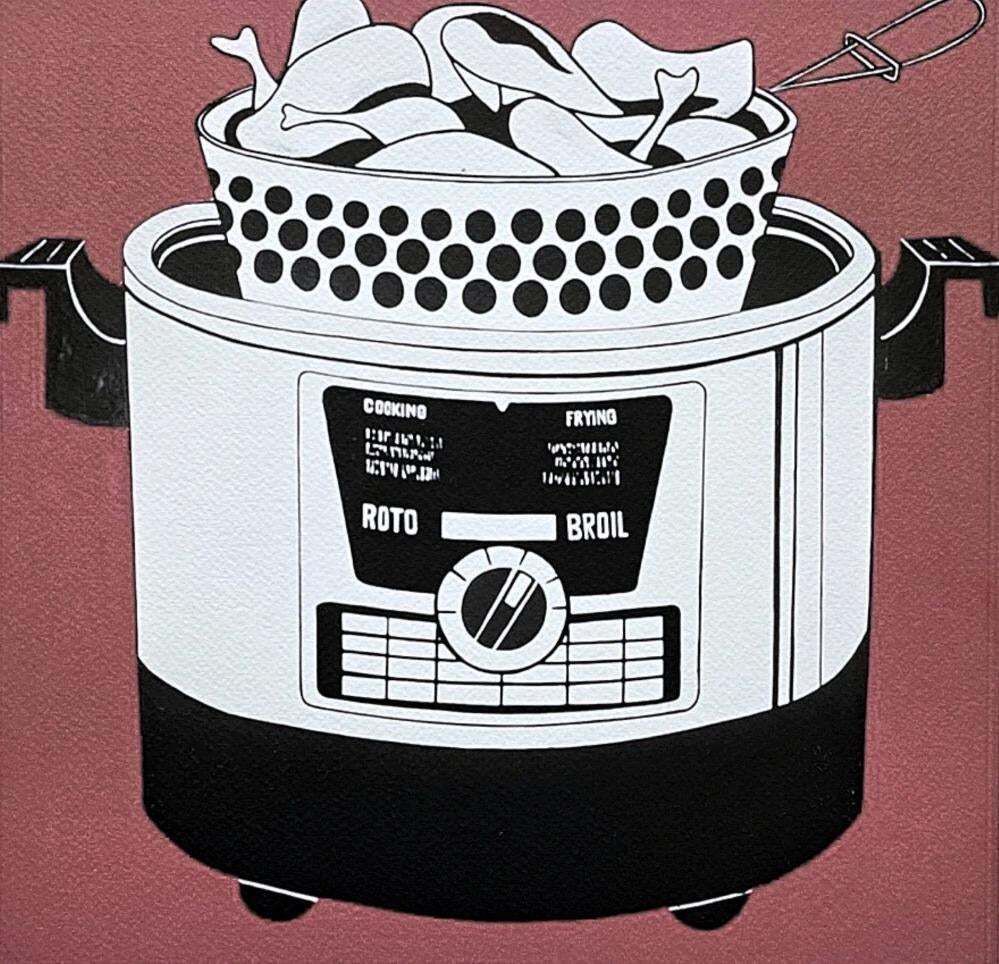 Roy Lichtenstein, "Roto Broil", 1990s, Silk Screen photo for sale