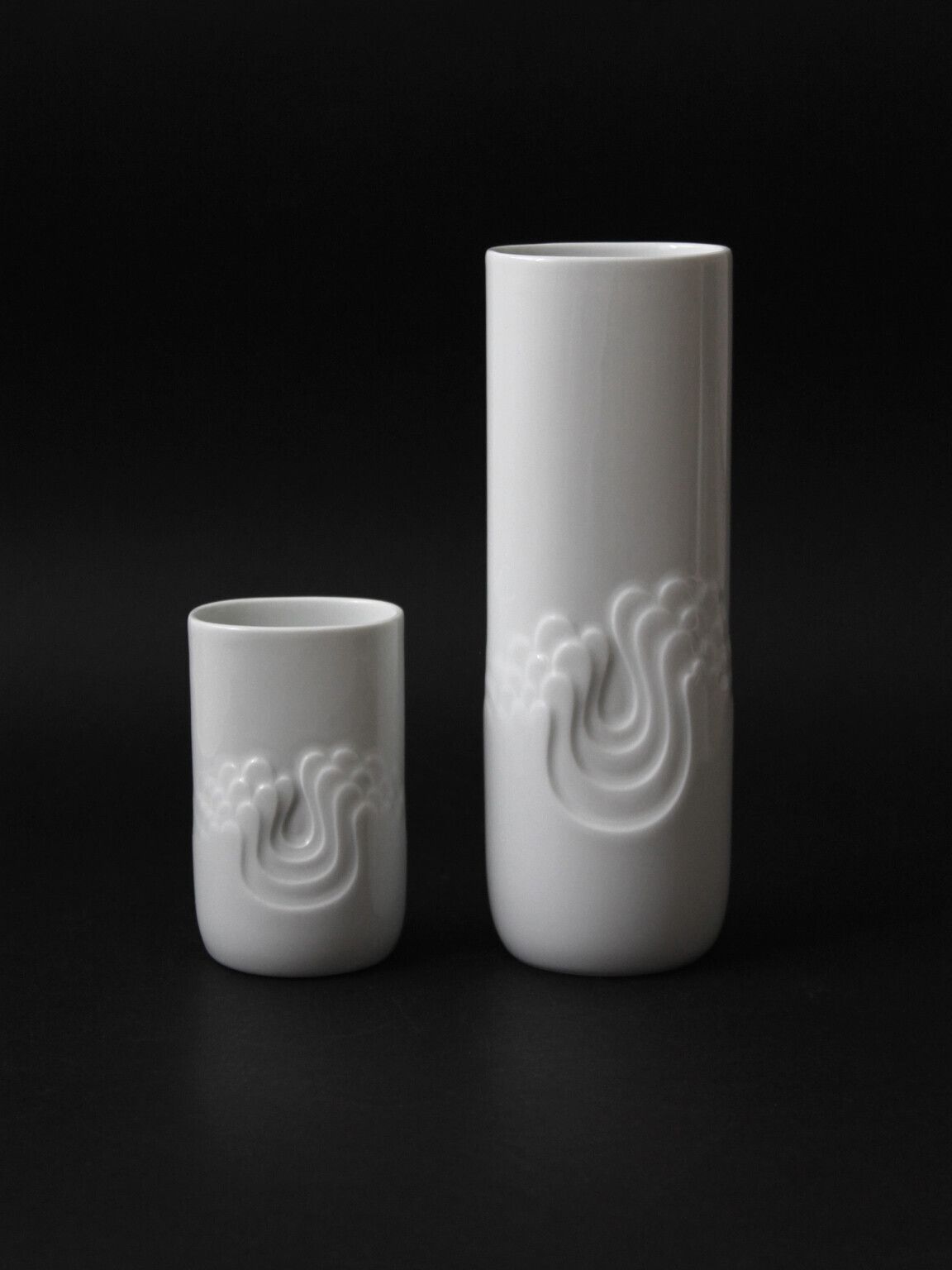 Rosenthal Tapio Wirkkala White Porcelain Vases photo furniture