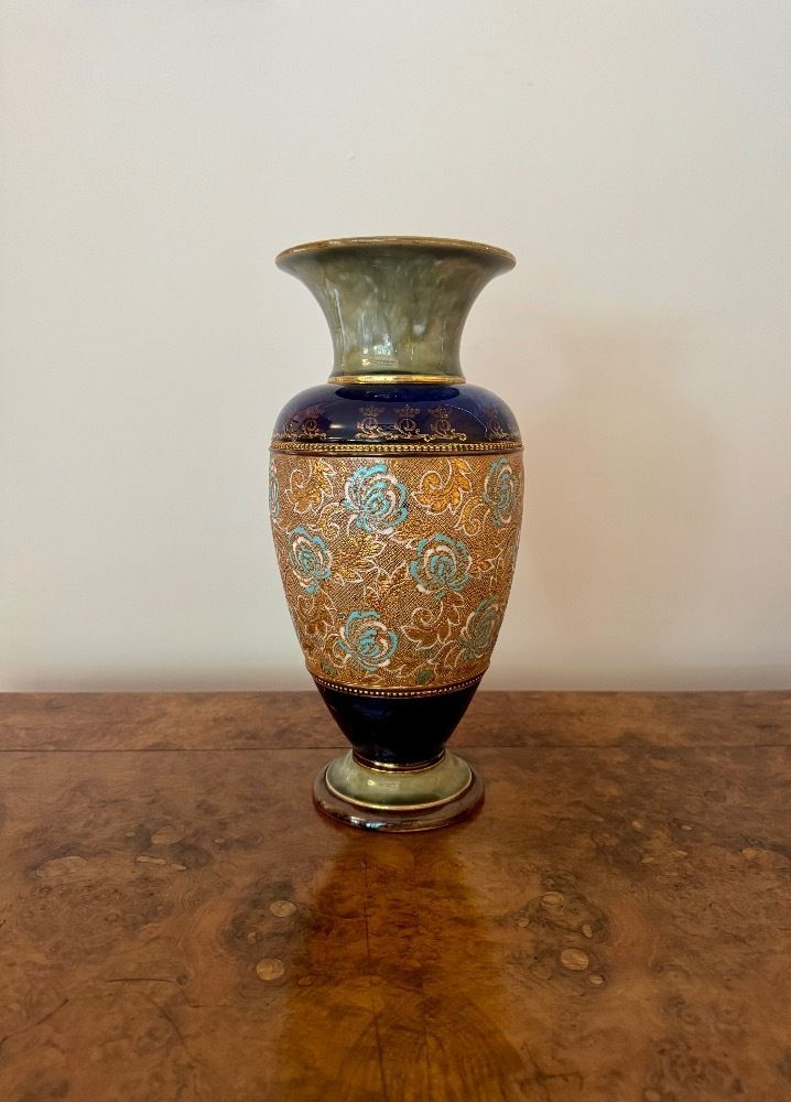 Stunning Quality Large Antique Royal Doulton Vase