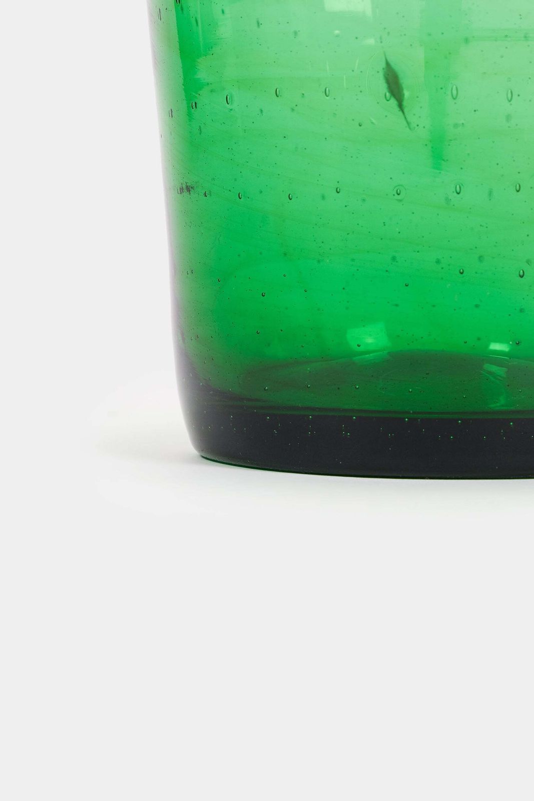 Vetro Verde D'empoli, Big Vase, Italy, 50s photo vinterior