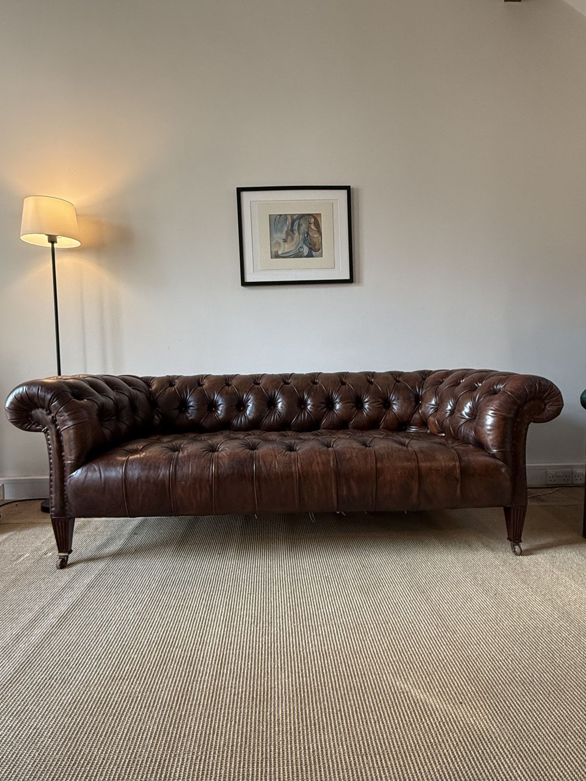 Antique 19thc Chesterfield Sofa By Hamptons Of Pall Mall