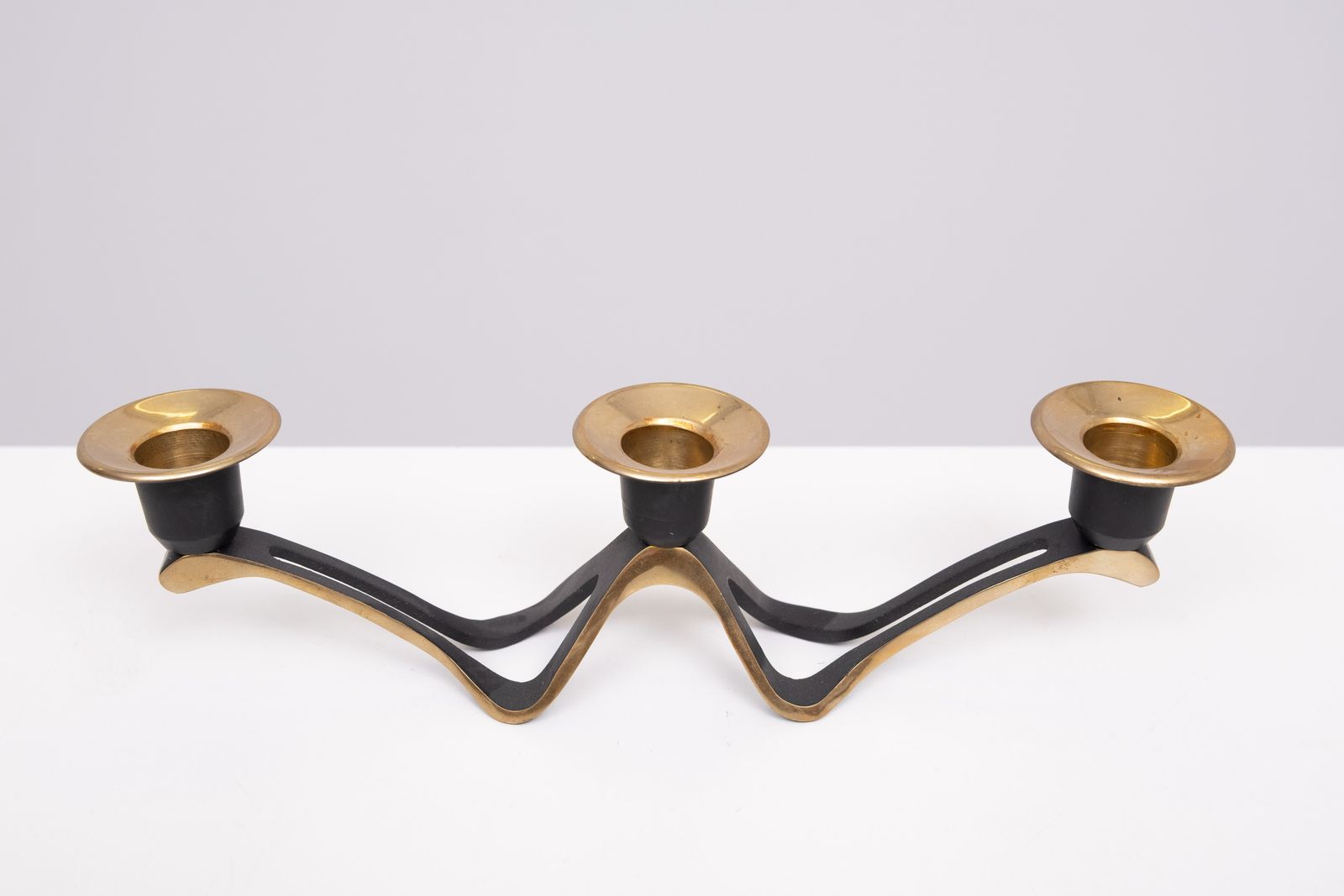 Richard Rohac Candle Holder By Walter Bosse 1960s Austria photo vinterior