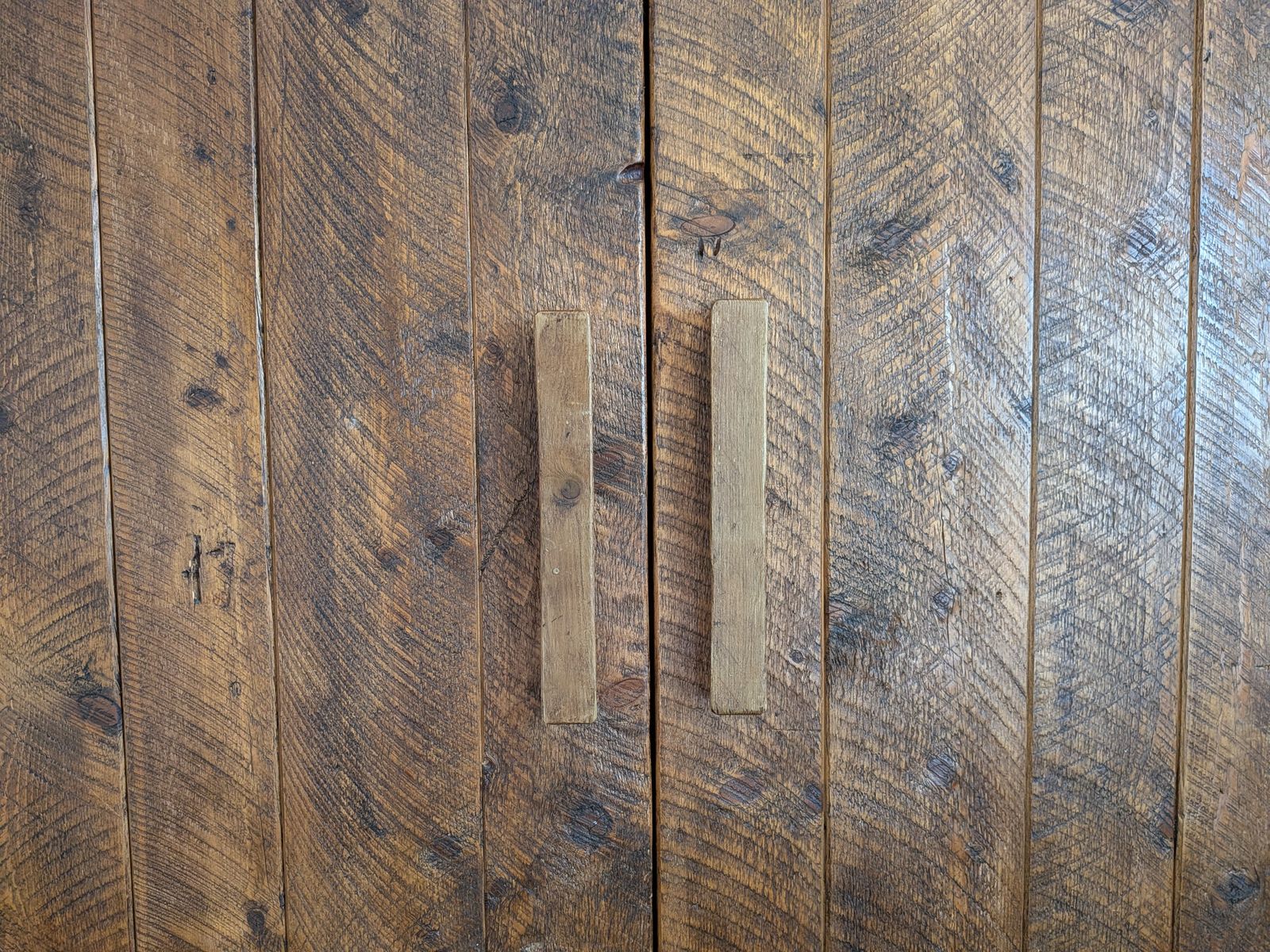 Rustic Forever Double Wardrobe (Chunky Monkey) photo vintage
