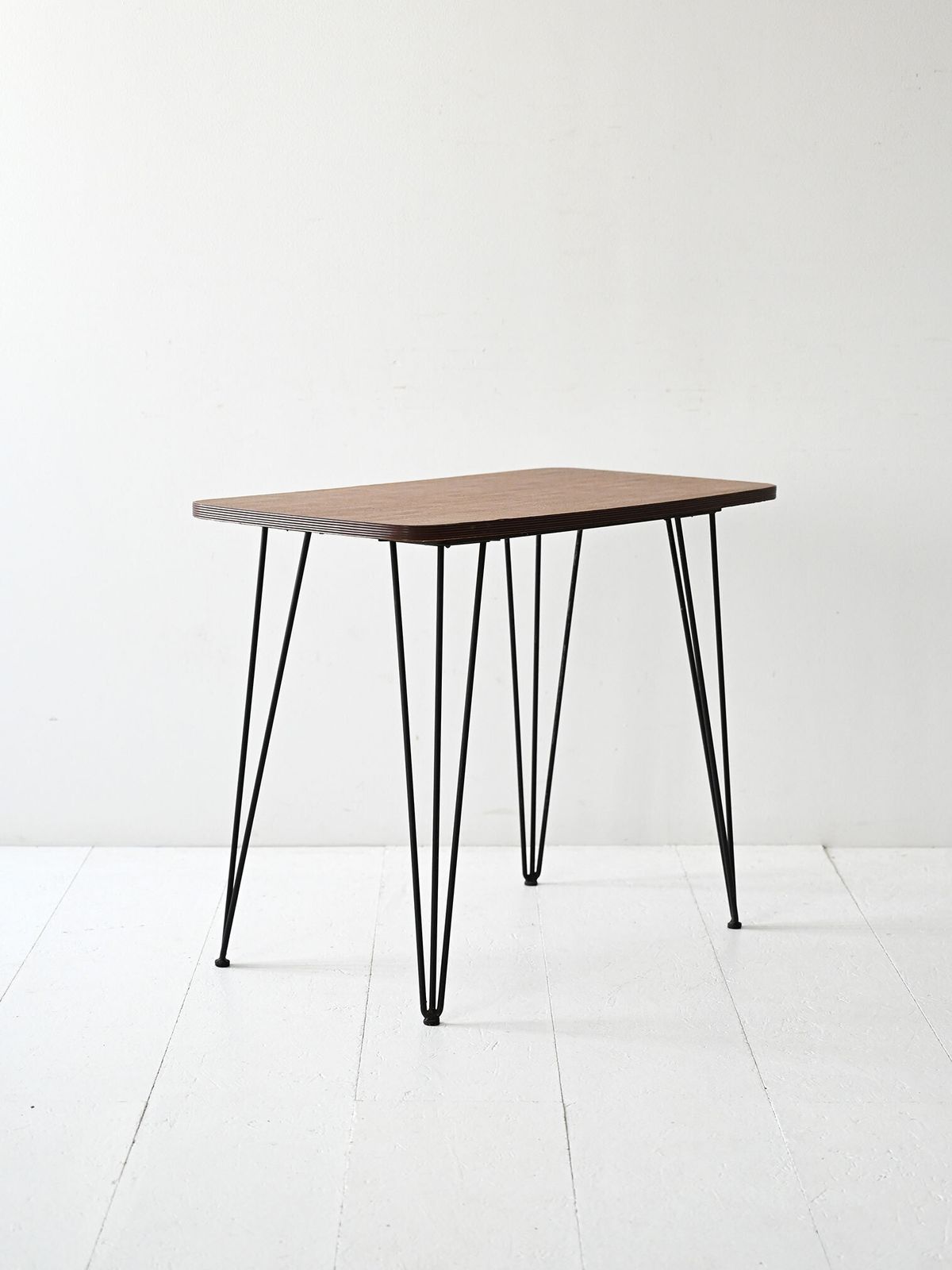 Vintage 1950s Formica And Metal Coffee Table photo for sale