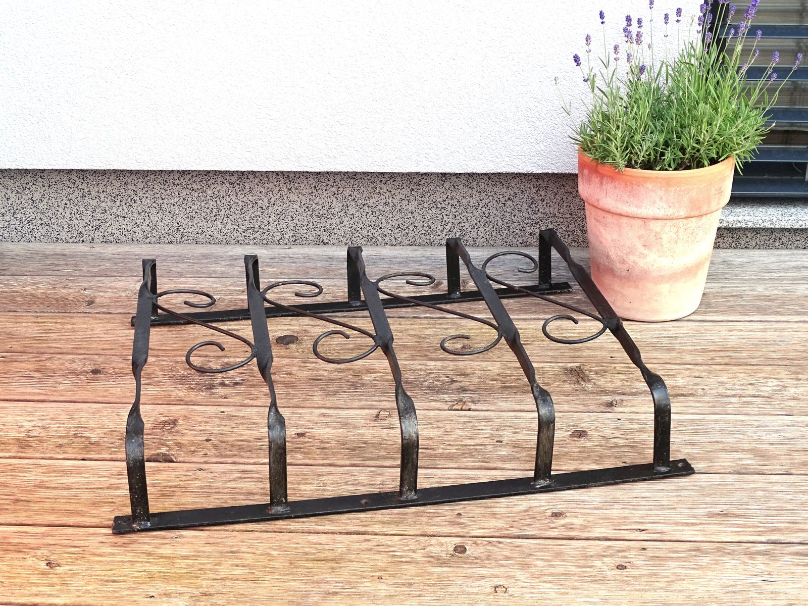 Wrought Iron Window Grill: Brocante Garden Decor, Architectural Salvage photo buy