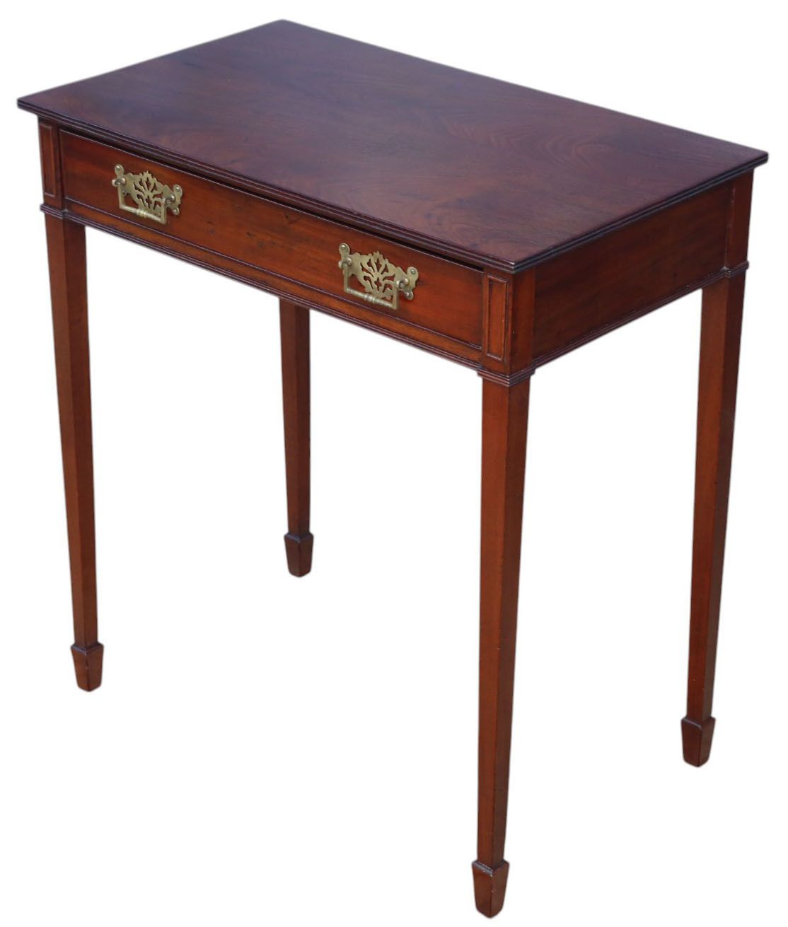 Antique Georgian Revival Mahogany Writing Desk C.1880–1900 – Fine Quality, Dressing Table