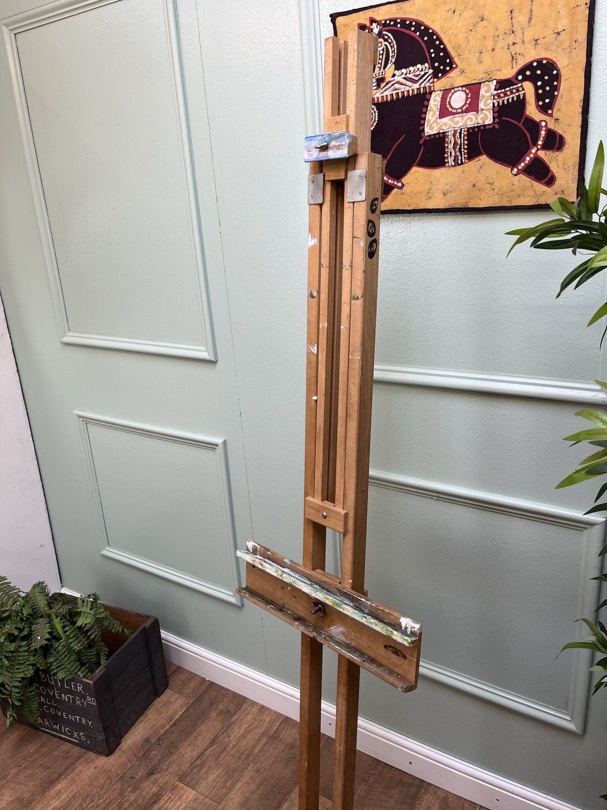 Superior Quality Large Vintage Windsor And Newton Easel, Art, Painting, Display photo 175.0